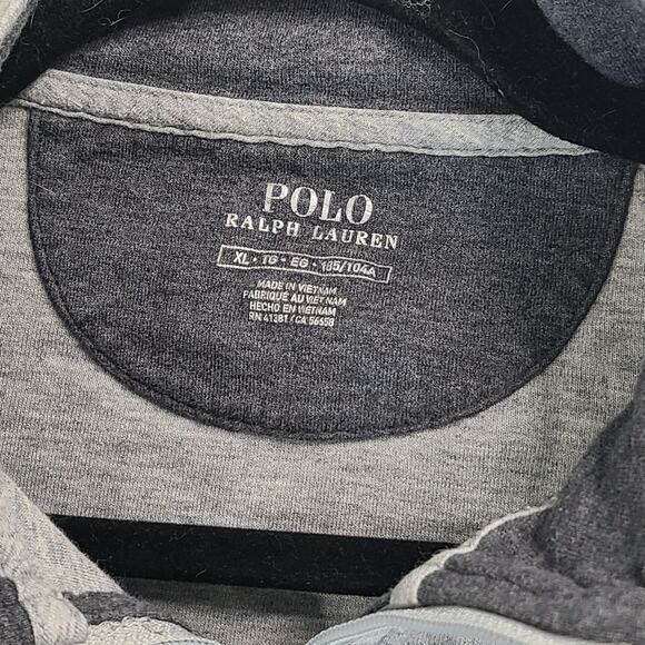 Polo Ralph Lauren Men's Knit 1/4 Zip Pullover Gray Size XL Casual Preppy - Picture 3 of 12